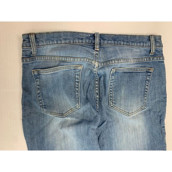 Gap Womens Size 12 Reg Long and Lean Jeans Light Wash Bootcut - Picture 3 of 5